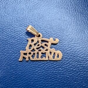 10k Best Friends Pendant